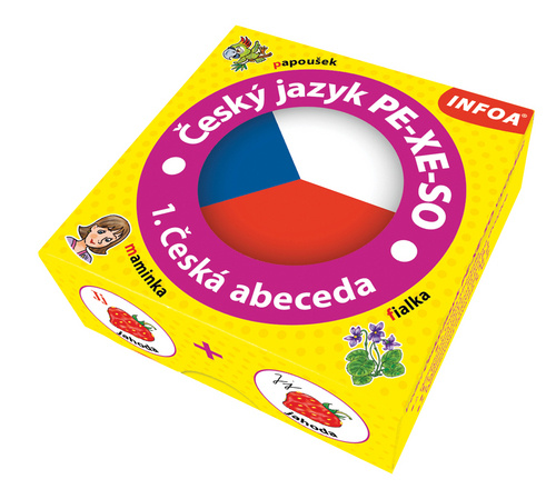Joc / Jucărie Český jazyk PE-XE-SO 1. česká abeceda 