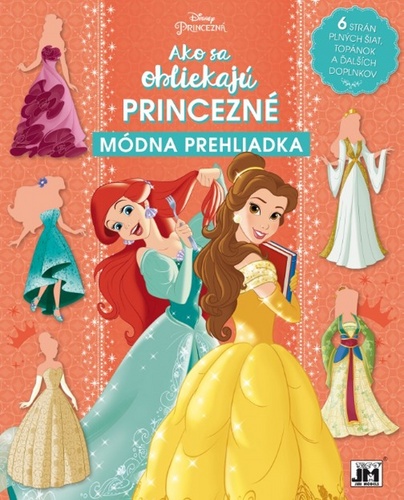 Book Ako sa obliekajú princezné - Módna prehliadka Disney