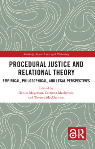 Livro Procedural Justice and Relational Theory Denise Meyerson