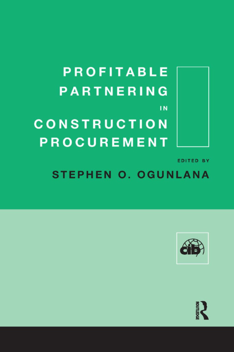 Boek Profitable Partnering in Construction Procurement Stephen Ogunlana