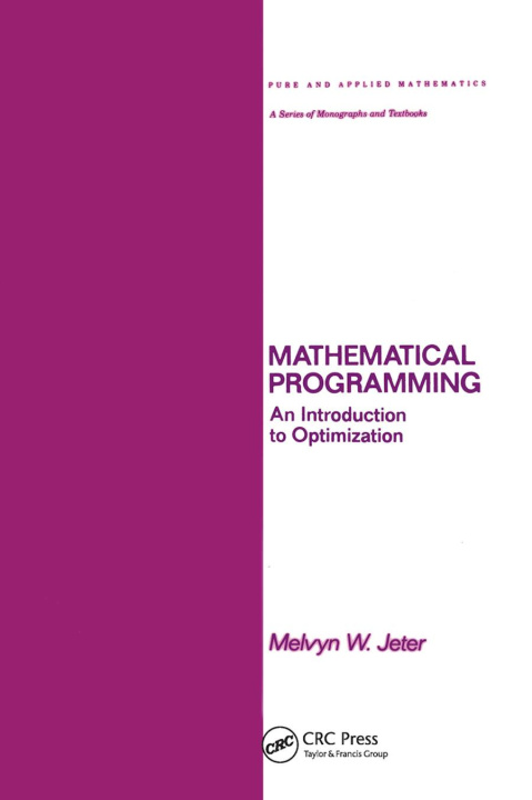 Knjiga Mathematical Programming Melvyn Jeter
