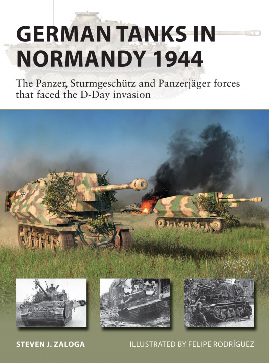 Knjiga German Tanks in Normandy 1944 Felipe Rodríguez