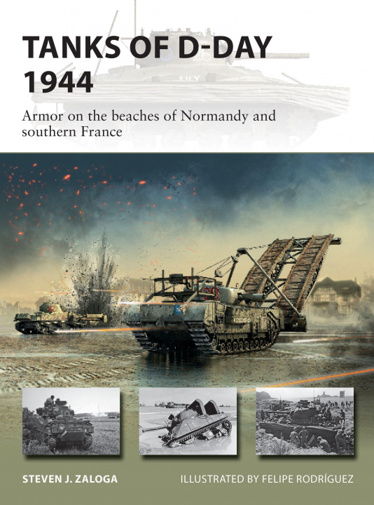 Kniha Tanks of D-Day 1944 Felipe Rodríguez