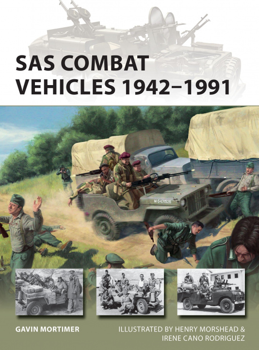 Kniha SAS Combat Vehicles 1942-91 