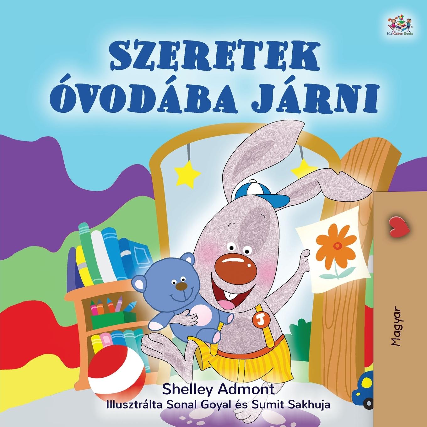 Kniha I Love to Go to Daycare (Hungarian Children's Book) Kidkiddos Books