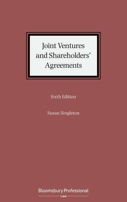 Kniha Joint Ventures and Shareholders' Agreements 