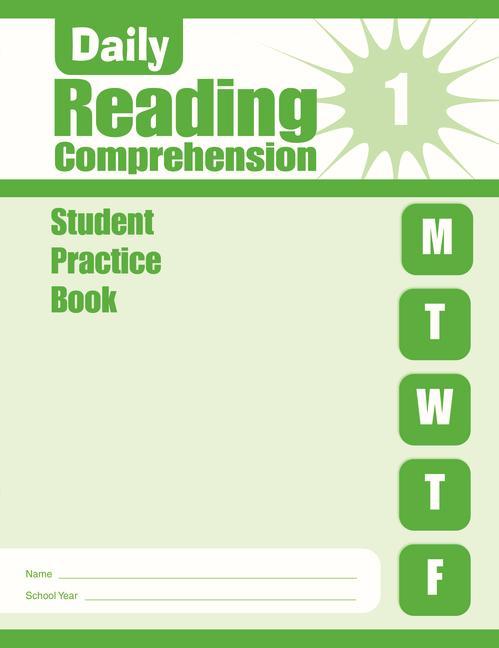 Könyv Daily Reading Comprehension, Grade 1 Student Edition Workbook 