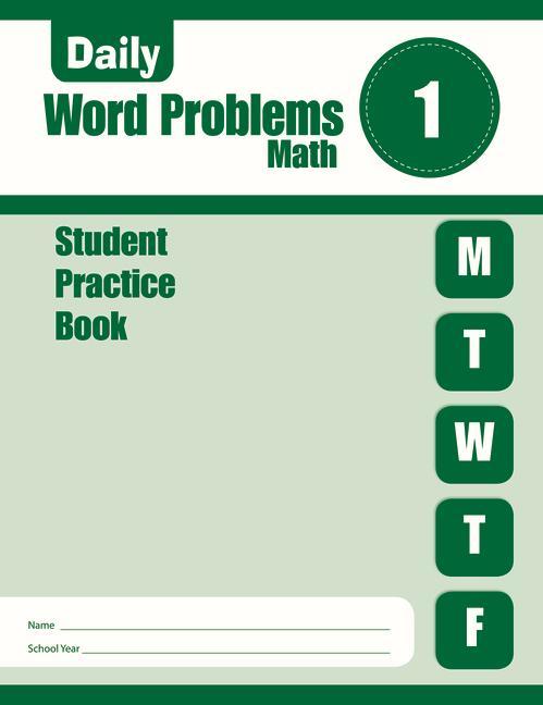 Книга Daily Word Problems Math, Grade 1 Student Workbook 