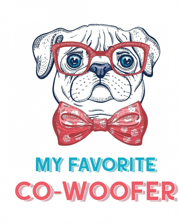 Carte Furry Co-Worker - Pet Owners - For Work At Home - Canine - Belton - Mane - Dog Lovers - Barrel Chest - Brindle - Paw-sible - 