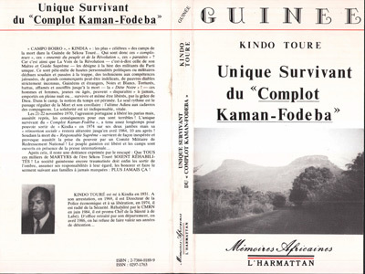 Βιβλίο Unique survivant du "complot Kaman-Fodeba " Toure