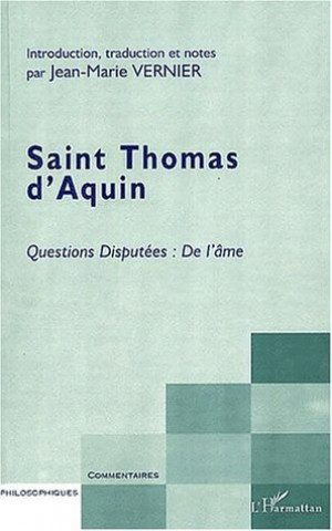 Kniha SAINT THOMAS D'AQUIN Vernier