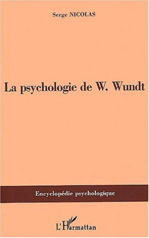 Kniha PSYCHOLOGIE DE W.Wundt (1832-1920) 