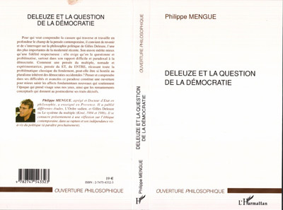Könyv Deleuze et la question de la démocratie 