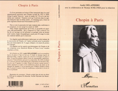 Knjiga Chopin ? Paris Delapierre