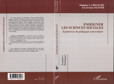 Книга Enseigner les sciences sociales Stéphane La Branche