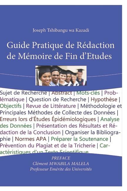Carte Guide Pratique de Redaction de Memoire de Fin d'Etudes Clément Mwabila Malela
