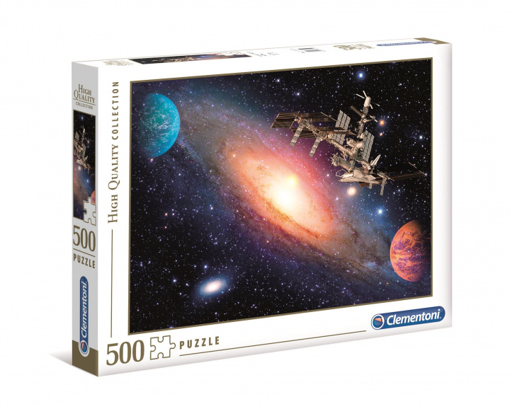 Hra/Hračka Puzzle International space station 500 dílků 