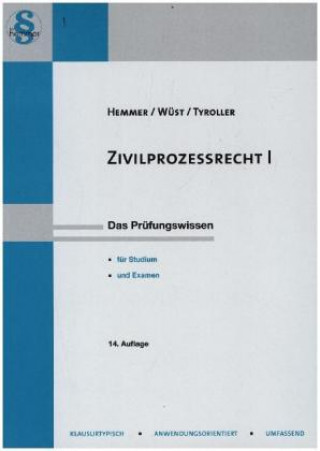 Carte Zivilprozessrecht I Achim Wüst