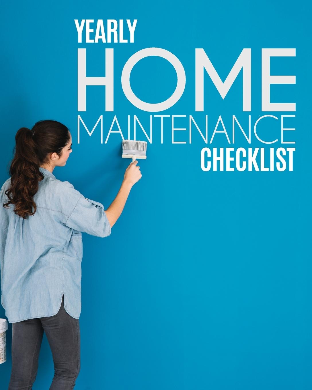 Libro Yearly Home Maintenance Check List 