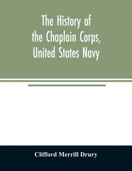 Könyv history of the Chaplain Corps, United States Navy 
