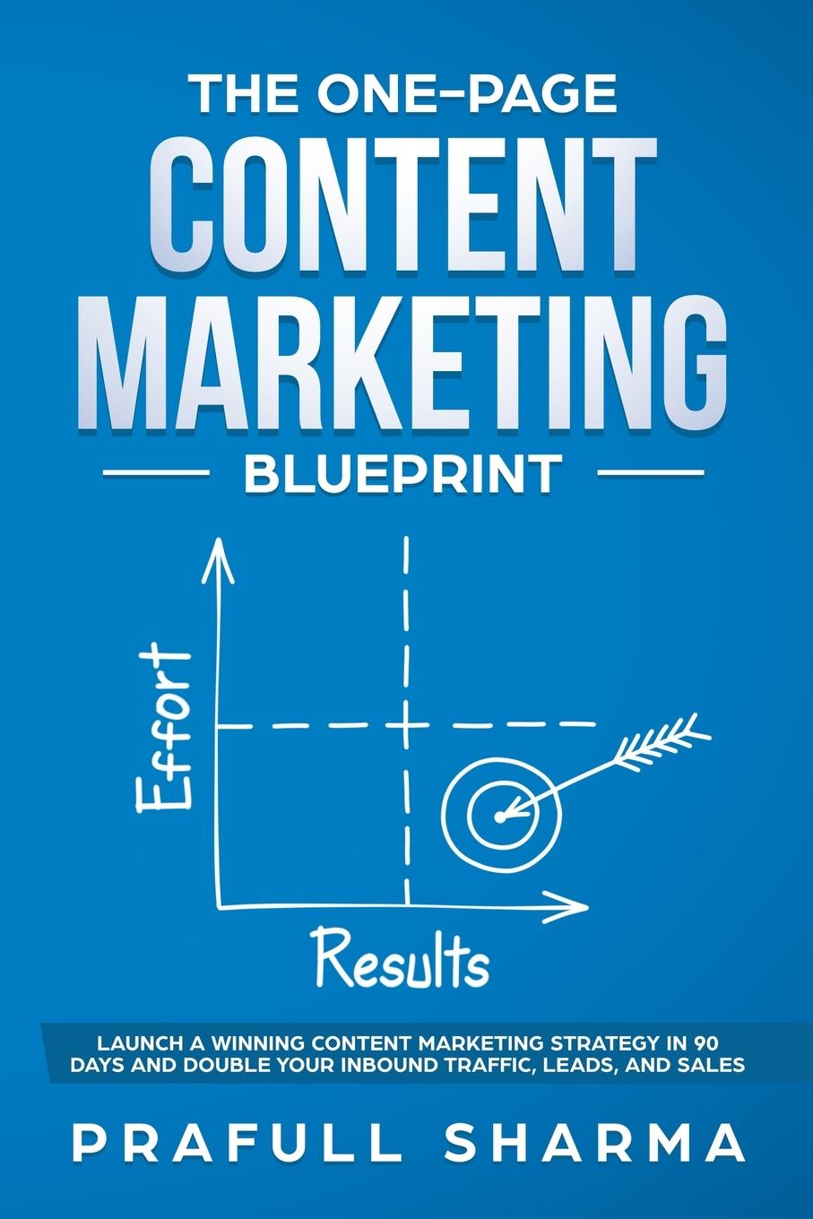 Kniha One-Page Content Marketing Blueprint 