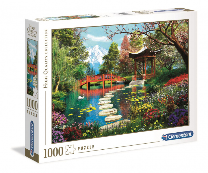 Hra/Hračka Puzzle Fuji zahrady 1000 dílků 