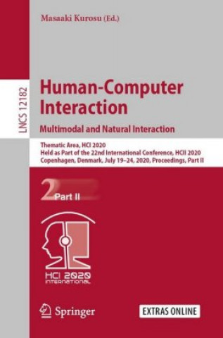Książka Human-Computer Interaction. Multimodal and Natural Interaction Masaaki Kurosu