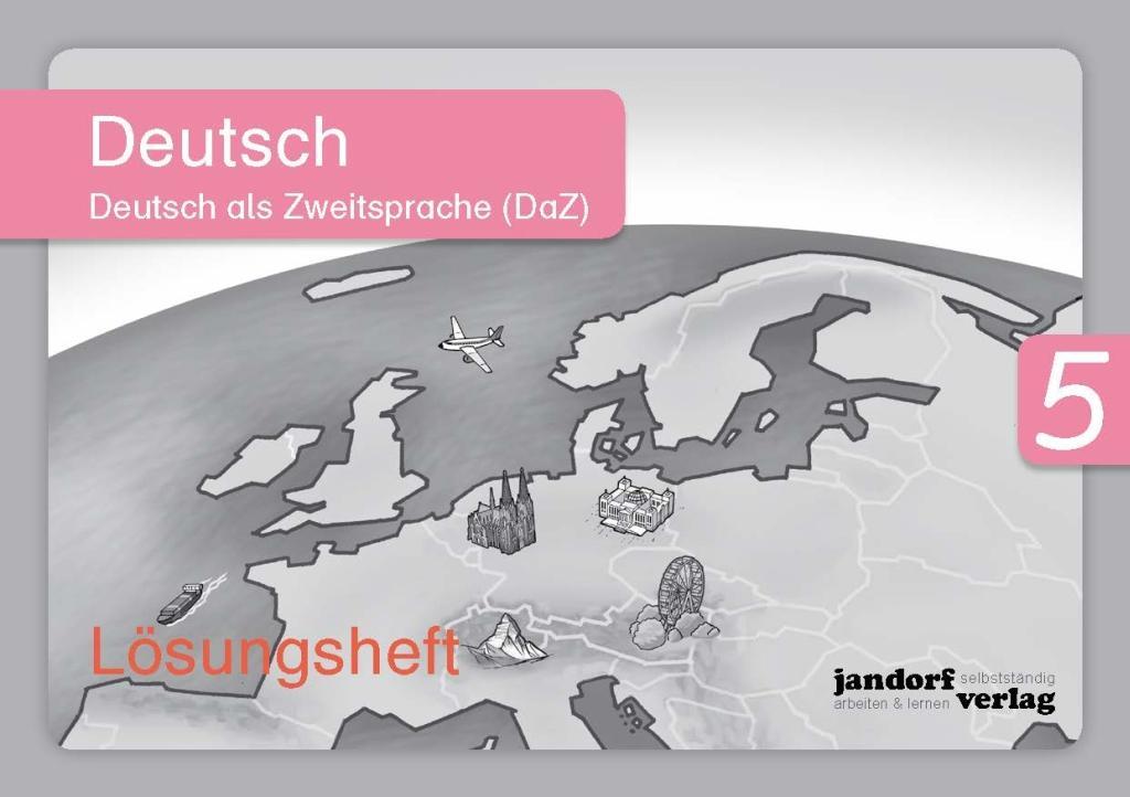 Carte Deutsch 5 (DaZ), Lösungsheft Peter Wachendorf