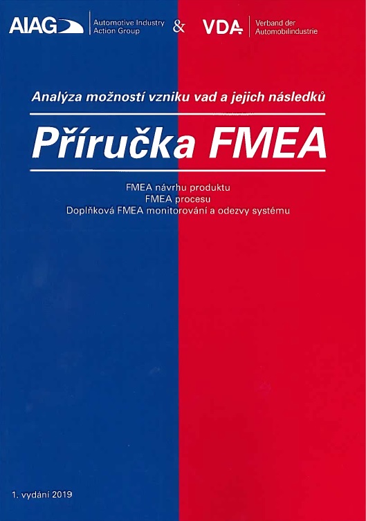 Book Příručka FMEA - analýza možností vzniku vad a jejich následků 
