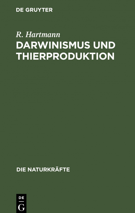 Carte Darwinismus Und Thierproduktion 