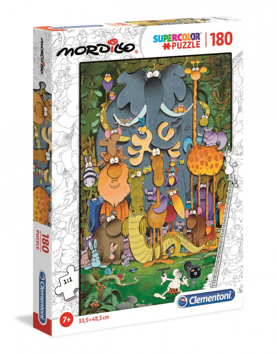 Hra/Hračka Puzzle 180 obrazek Mordillo 29204 