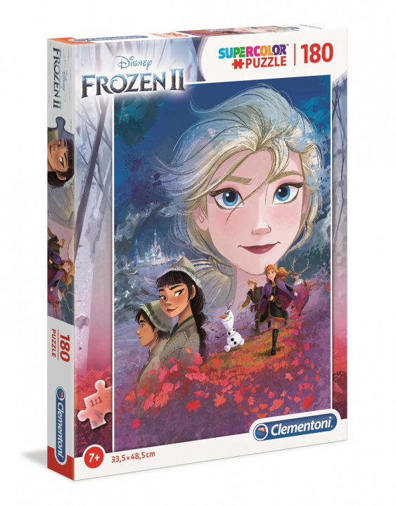 Játék Puzzle 180 super kolor Frozen 2 29768 