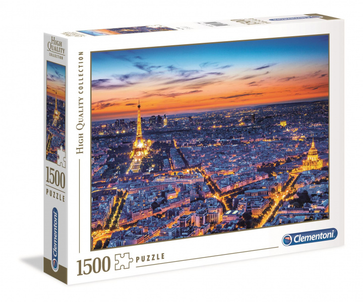 Hra/Hračka Clementoni Puzzle Paříž / 1500 dílků 