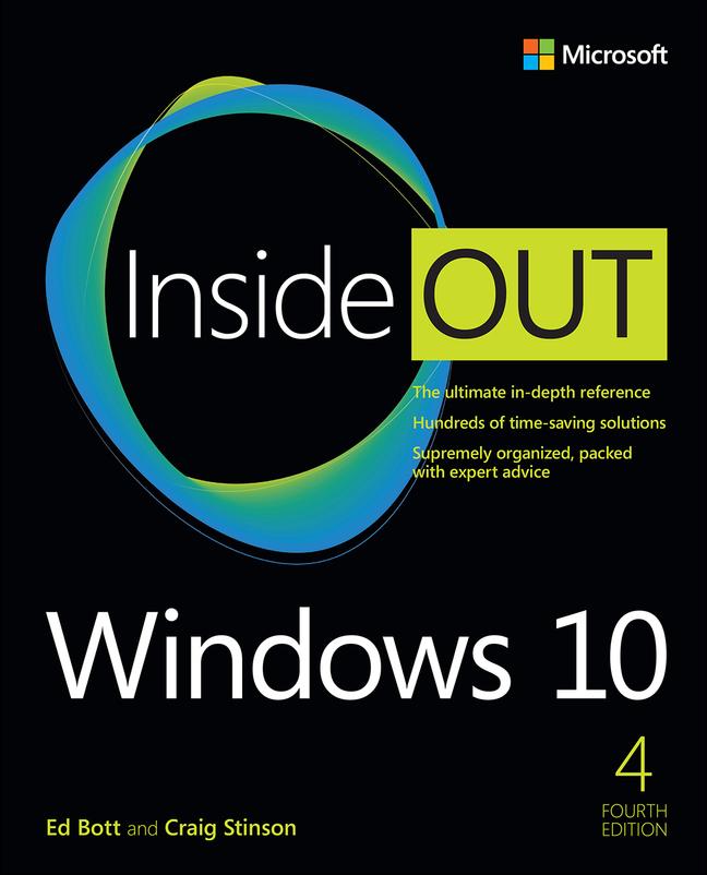 Carte Windows 10 Inside Out Ed Bott