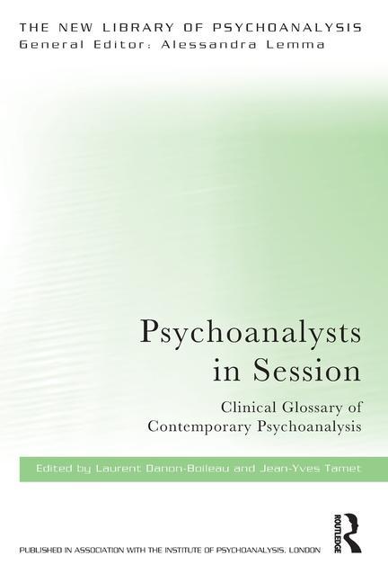 Libro Psychoanalysts in Session Laurent Danon-Boileau