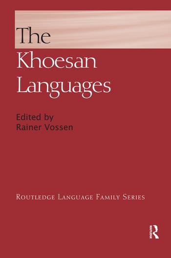 Könyv Khoesan Languages 