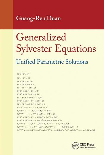 Knjiga Generalized Sylvester Equations Guang-Ren Duan