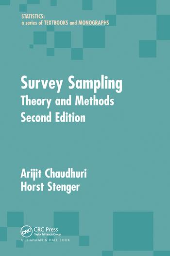 Book Survey Sampling Arijit Chaudhuri