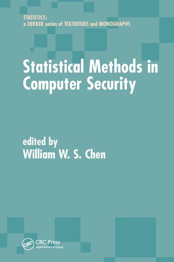 Knjiga Statistical Methods in Computer Security William W. S. Chen