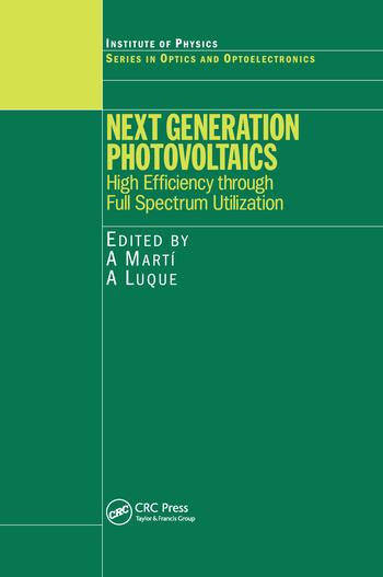 Kniha Next Generation Photovoltaics 
