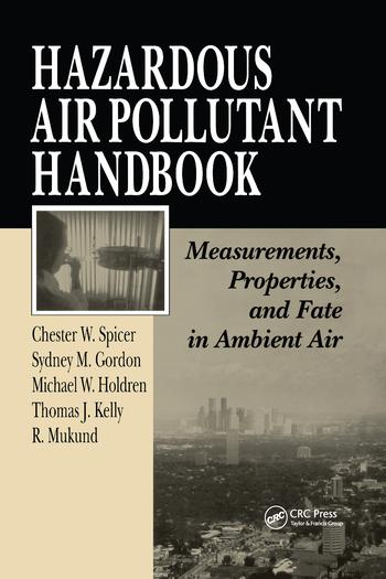 Knjiga Hazardous Air Pollutant Handbook Chester W. Spicer