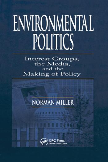 Knjiga Environmental Politics Norman Miller