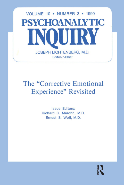 Knjiga Corrective Emotional Experience Revisited Richard C. Marohn