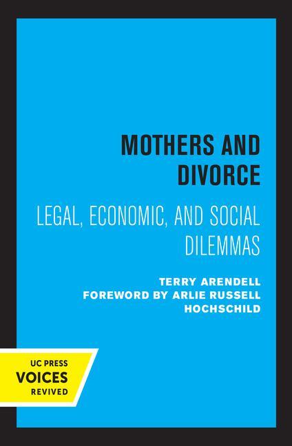Book Mothers and Divorce Terry Arendell