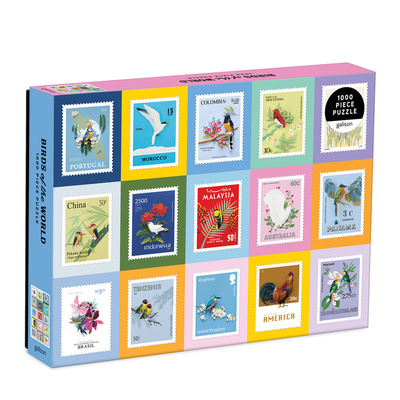 Книга Birds of the World 1000 Piece Puzzle Galison