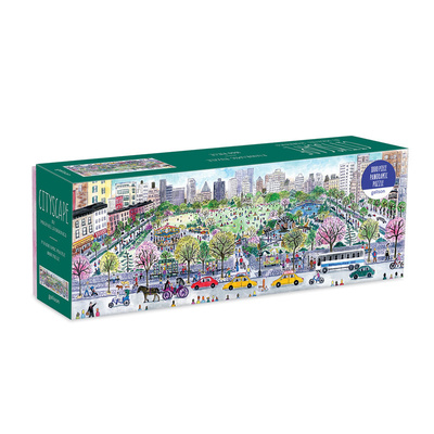 Játék Michael Storrings Cityscape 1000 Piece Panoramic Puzzle Galison
