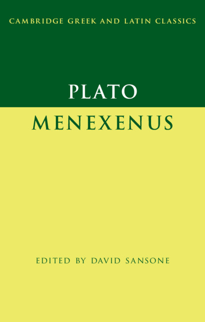 Kniha Plato: Menexenus 