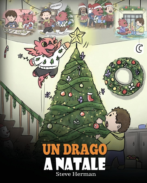 Knjiga drago a Natale Steve Herman