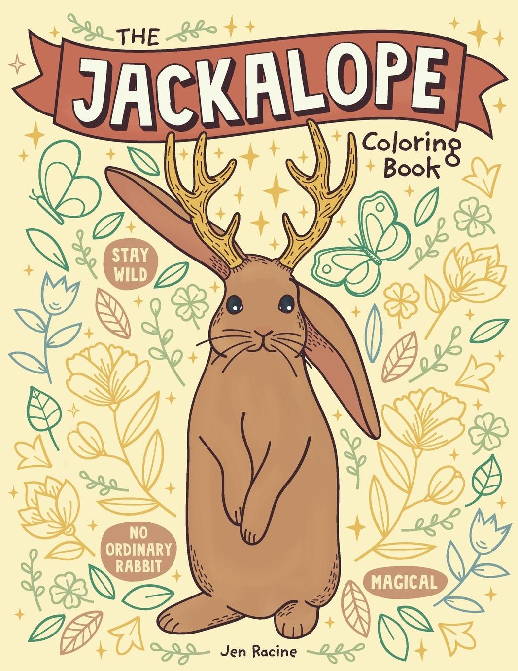 Książka Jackalope Coloring Book 