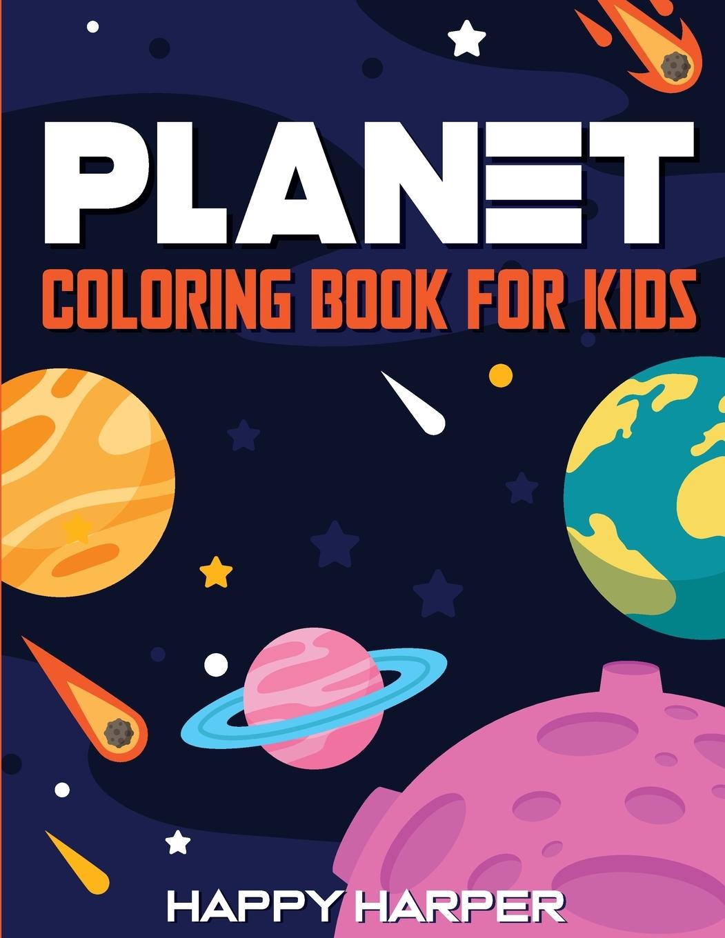 Книга Planet Coloring Book 